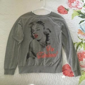 Gray Crewneck Sweater